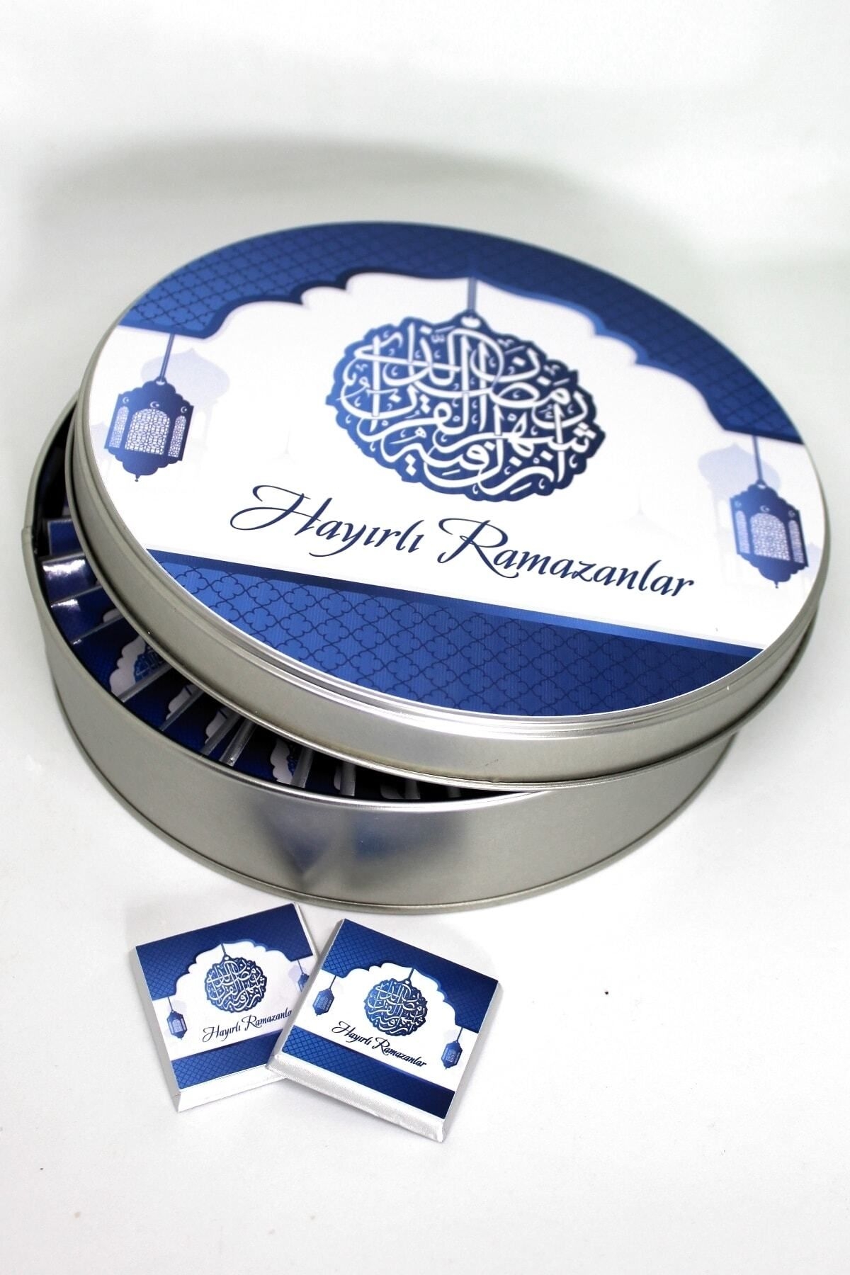 Metal Kutuda Hayırlı Ramazanlar Çikolatası