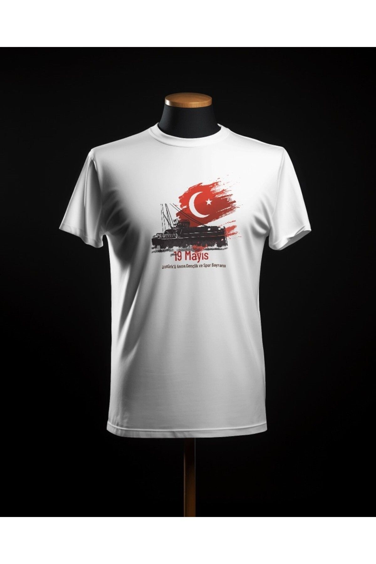 19 MAYIS ATATÜRK’Ü ANMA GENÇLİK VE SPOR BAYRAMI Tişört
