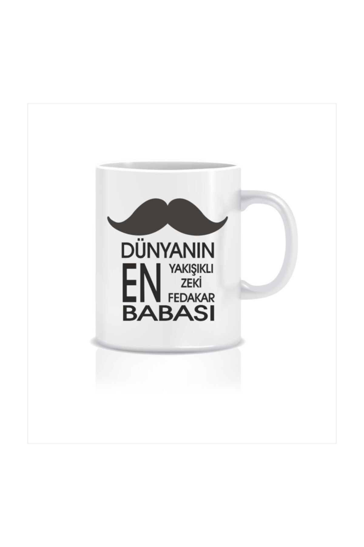 Dünyanın En Yakışıklı Zeki Fedekar Babası Tasarım Kupa Bardak