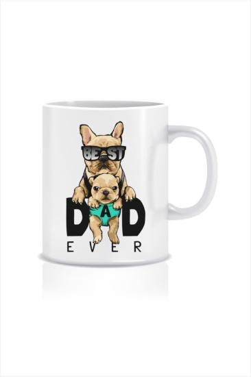 Best Dad Ever Babalar Günü Hediye Baskılı Kupa Bardak / Mug
