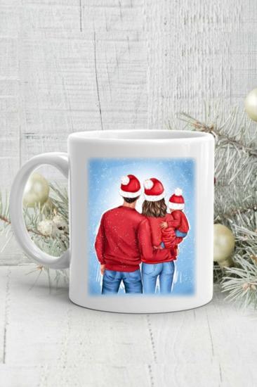 Yeni Yıl Hediyesi Yılbaşı Baskılı Kupa Bardak  Mug