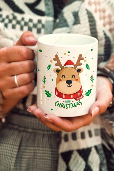 Yılbaşı Yeni Yıl Konseptli Mery Christmas Kupa Bardak 2025