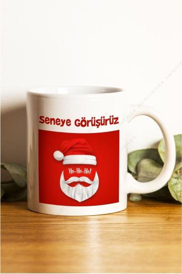 Yılbaşı Yeni Yıl Konseptli Seneye Görüşürüz Kupa Bardak