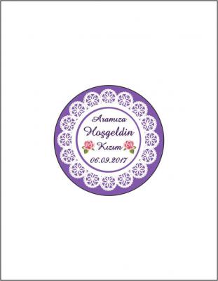  Tasarım Sticker Etiket