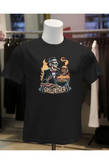 Grill Father, Babalar Günü T-Shirt, Baba T-shirt, Doğum Günü Hediyesi T-shirt