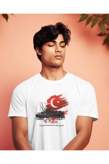19 MAYIS ATATÜRK’Ü ANMA GENÇLİK VE SPOR BAYRAMI Tişört