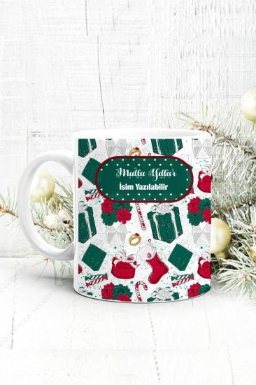 Mutlu Yıllar Yeni Yıl Yılbaşı Baskılı Kupa Bardak / Mug